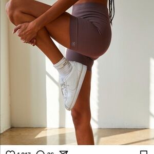 SET Active biker shorts - Pepper